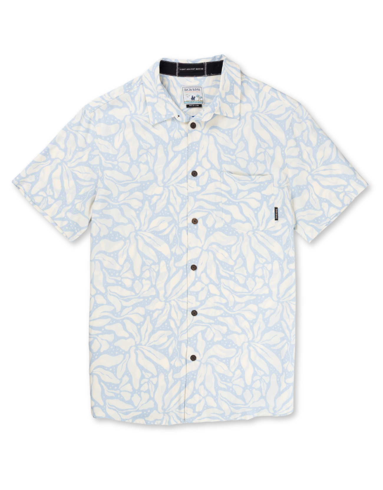 LEAF ME BLUE - NIGHTHAWK™ BUTTON UP