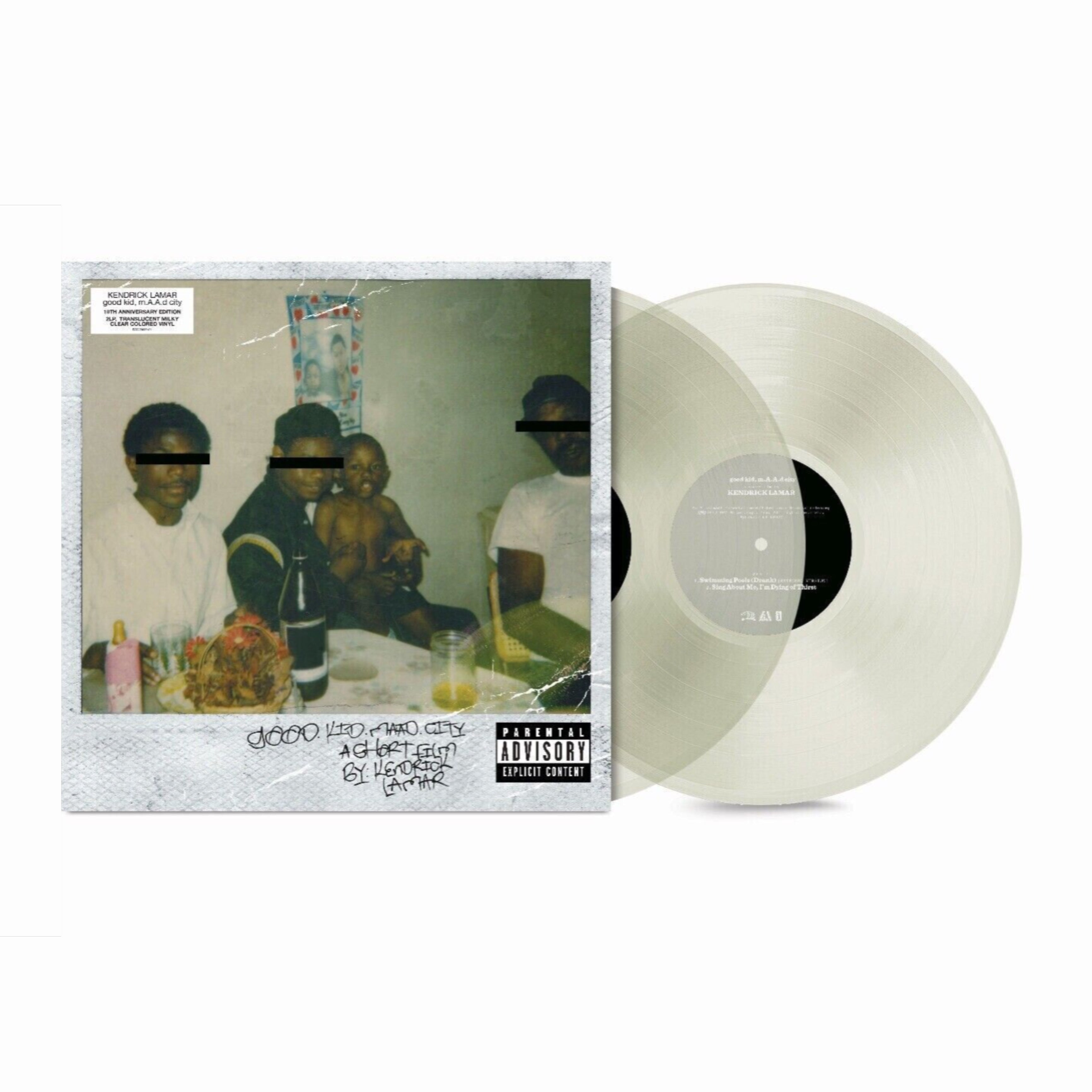 good kid, m.A.A.d City: 10th Anniversary (MILKY CLEAR VINYL) | Mint (M) Mint (M)