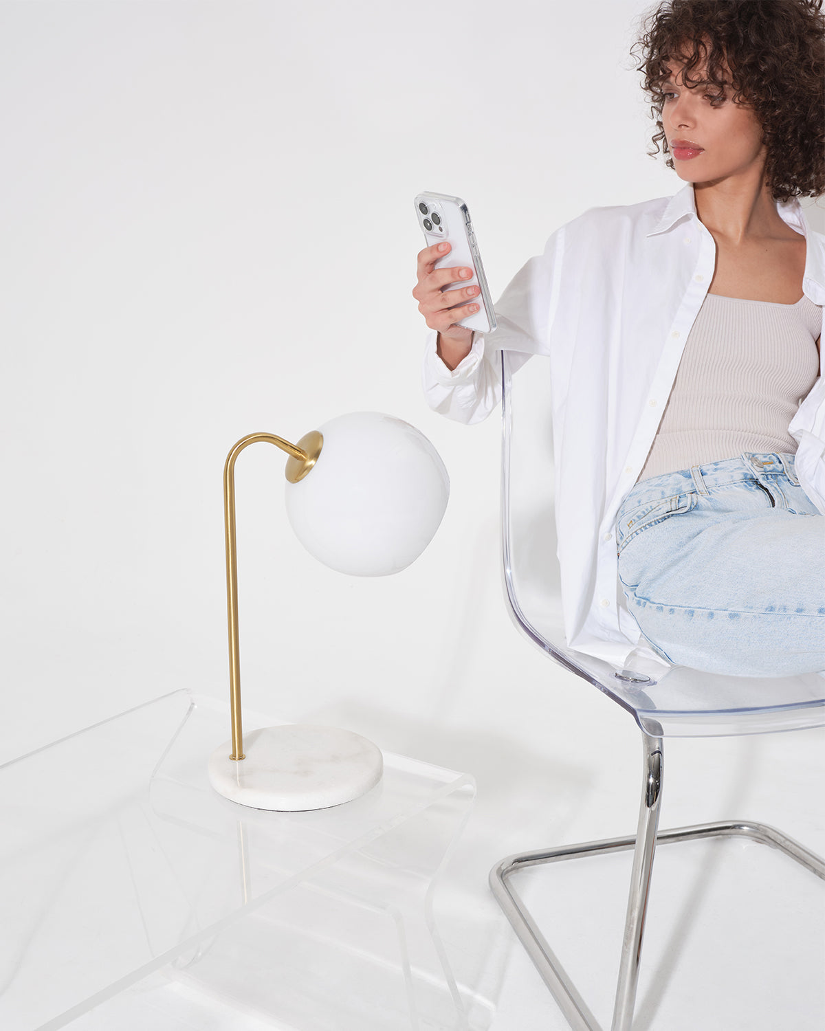 Krystal Table Lamp