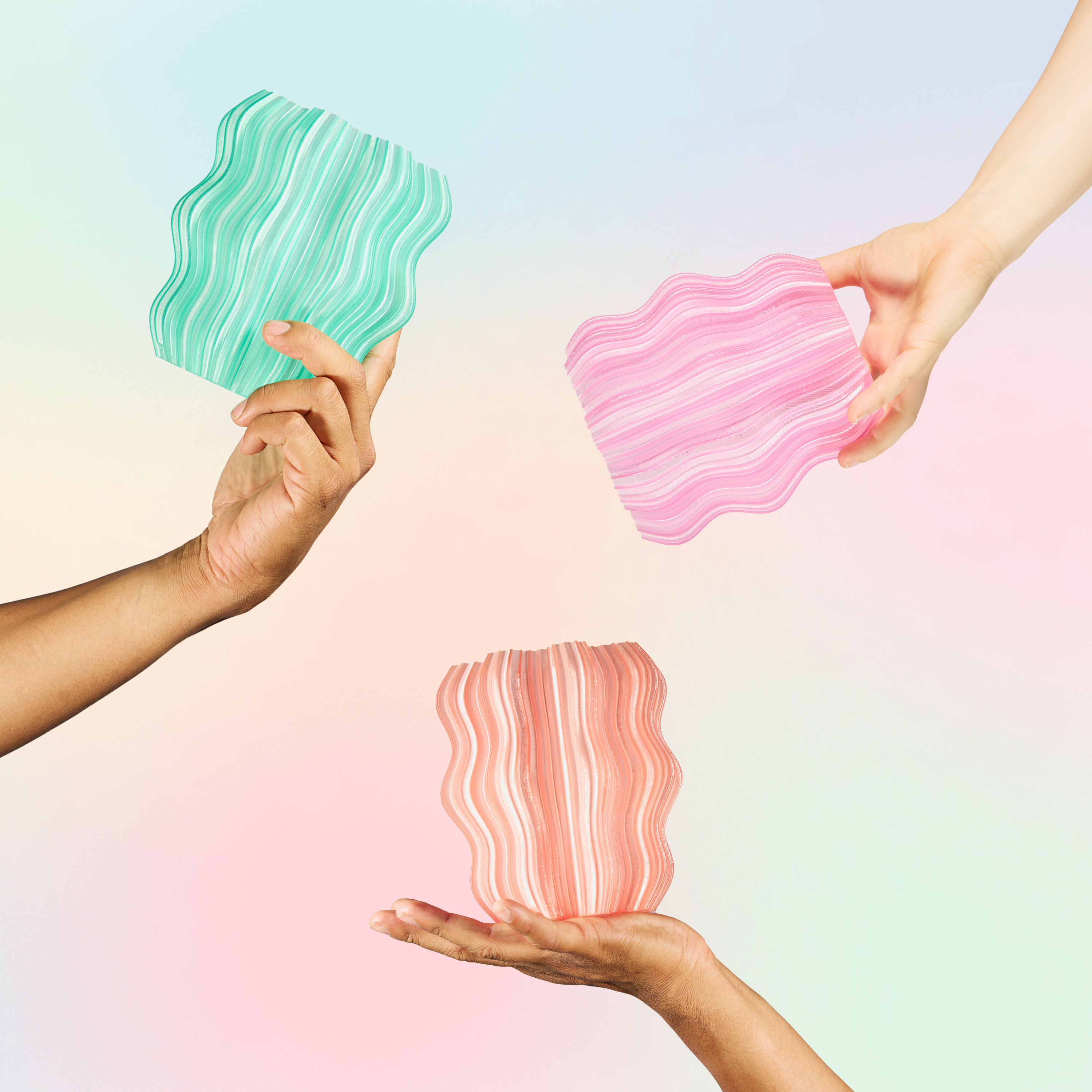 Mini Wavy Lamp