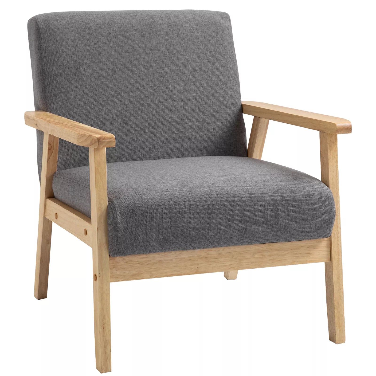 Cline Linen Accent Armchair