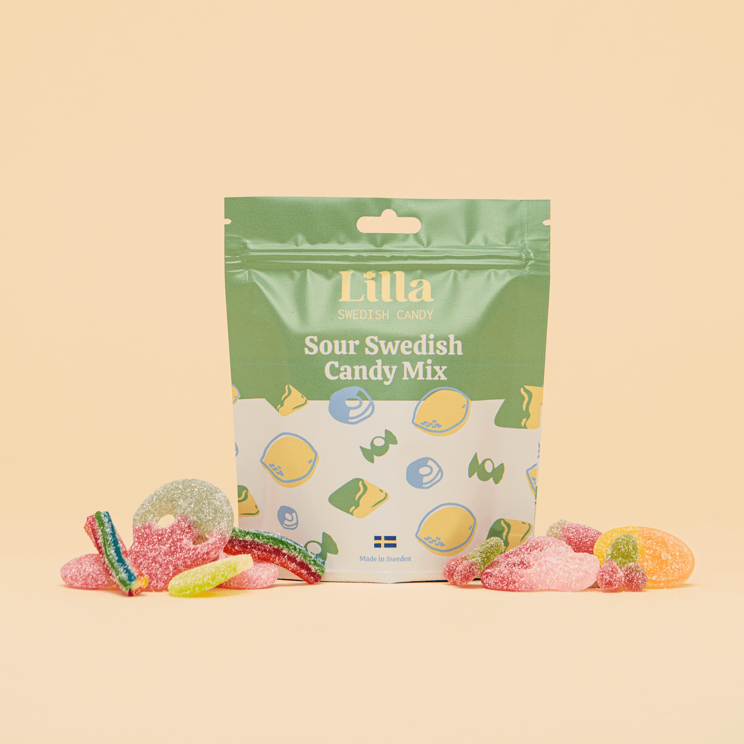 Sour Swedish Candy Mix